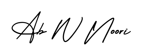 Check out images of Autograph of Ab W Noori name. Actor Ab W Noori Signature Style. AmerikaSignatureDemo-Regular is a professional sign style online. Ab W Noori signature style 3 images and pictures png