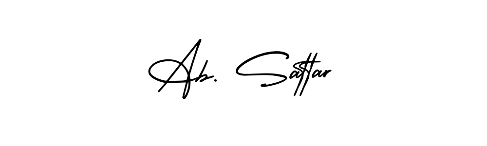 Also we have Ab. Sattar name is the best signature style. Create professional handwritten signature collection using AmerikaSignatureDemo-Regular autograph style. Ab. Sattar signature style 3 images and pictures png