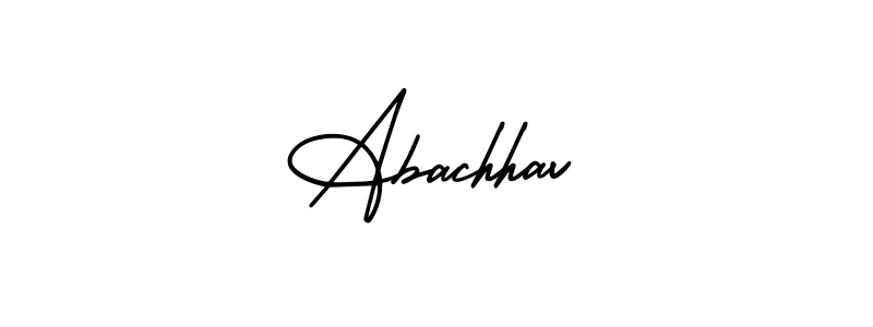 Similarly AmerikaSignatureDemo-Regular is the best handwritten signature design. Signature creator online .You can use it as an online autograph creator for name Abachhav. Abachhav signature style 3 images and pictures png