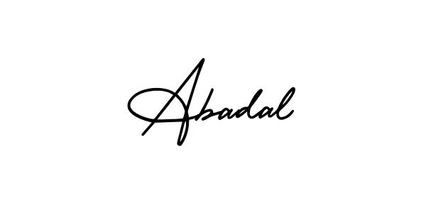 Make a beautiful signature design for name Abadal. Use this online signature maker to create a handwritten signature for free. Abadal signature style 3 images and pictures png
