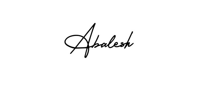 Make a beautiful signature design for name Abalesh. Use this online signature maker to create a handwritten signature for free. Abalesh signature style 3 images and pictures png