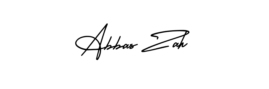 Best and Professional Signature Style for Abbas Zah. AmerikaSignatureDemo-Regular Best Signature Style Collection. Abbas Zah signature style 3 images and pictures png