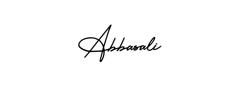 Also You can easily find your signature by using the search form. We will create Abbasali name handwritten signature images for you free of cost using AmerikaSignatureDemo-Regular sign style. Abbasali signature style 3 images and pictures png