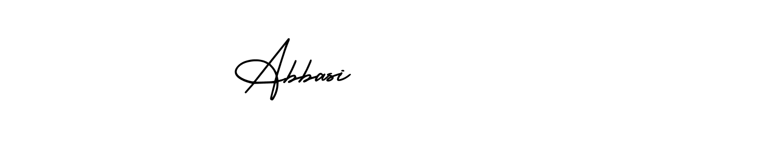 Make a beautiful signature design for name Abbasi         . Use this online signature maker to create a handwritten signature for free. Abbasi          signature style 3 images and pictures png