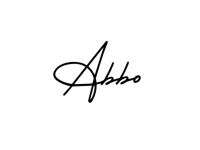 How to Draw Abbo signature style? AmerikaSignatureDemo-Regular is a latest design signature styles for name Abbo. Abbo signature style 3 images and pictures png