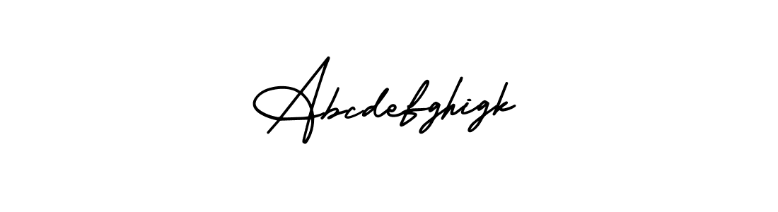 How to Draw Abcdefghigk signature style? AmerikaSignatureDemo-Regular is a latest design signature styles for name Abcdefghigk. Abcdefghigk signature style 3 images and pictures png