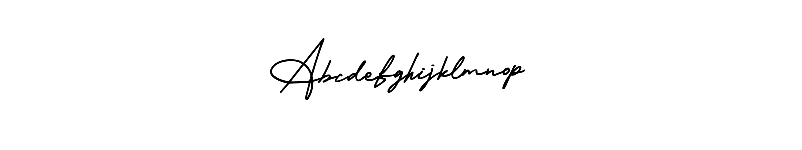 How to make Abcdefghijklmnop signature? AmerikaSignatureDemo-Regular is a professional autograph style. Create handwritten signature for Abcdefghijklmnop name. Abcdefghijklmnop signature style 3 images and pictures png