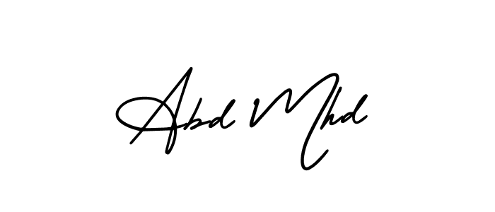 Best and Professional Signature Style for Abd Mhd. AmerikaSignatureDemo-Regular Best Signature Style Collection. Abd Mhd signature style 3 images and pictures png