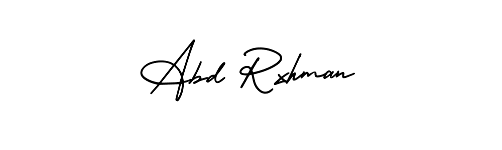 How to Draw Abd Rxhman signature style? AmerikaSignatureDemo-Regular is a latest design signature styles for name Abd Rxhman. Abd Rxhman signature style 3 images and pictures png