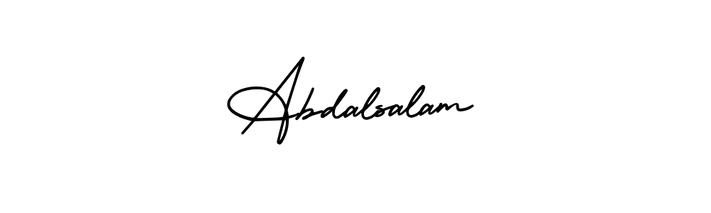 Create a beautiful signature design for name Abdalsalam. With this signature (AmerikaSignatureDemo-Regular) fonts, you can make a handwritten signature for free. Abdalsalam signature style 3 images and pictures png