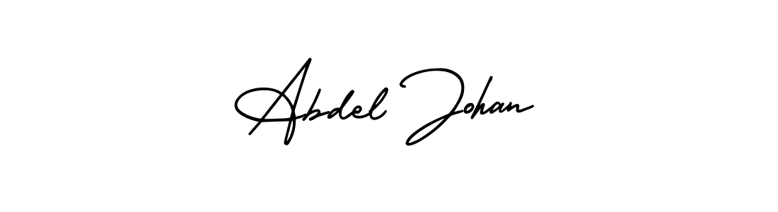 Similarly AmerikaSignatureDemo-Regular is the best handwritten signature design. Signature creator online .You can use it as an online autograph creator for name Abdel Johan. Abdel Johan signature style 3 images and pictures png