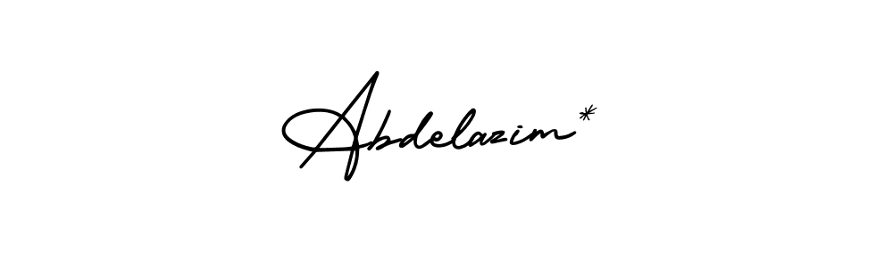 Also You can easily find your signature by using the search form. We will create Abdelazim* name handwritten signature images for you free of cost using AmerikaSignatureDemo-Regular sign style. Abdelazim* signature style 3 images and pictures png