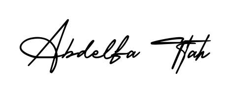 It looks like you need a new signature style for name Abdelfa Ttah. Design unique handwritten (AmerikaSignatureDemo-Regular) signature with our free signature maker in just a few clicks. Abdelfa Ttah signature style 3 images and pictures png
