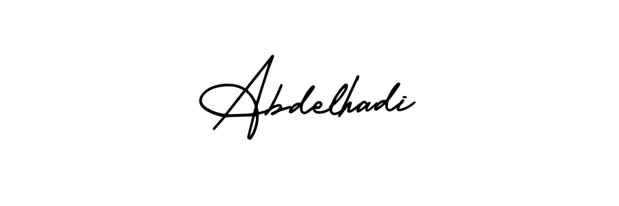 if you are searching for the best signature style for your name Abdelhadi. so please give up your signature search. here we have designed multiple signature styles  using AmerikaSignatureDemo-Regular. Abdelhadi signature style 3 images and pictures png