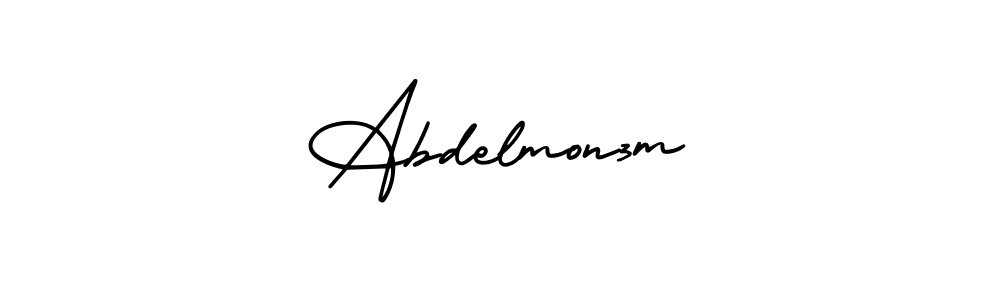Create a beautiful signature design for name Abdelmon3m. With this signature (AmerikaSignatureDemo-Regular) fonts, you can make a handwritten signature for free. Abdelmon3m signature style 3 images and pictures png