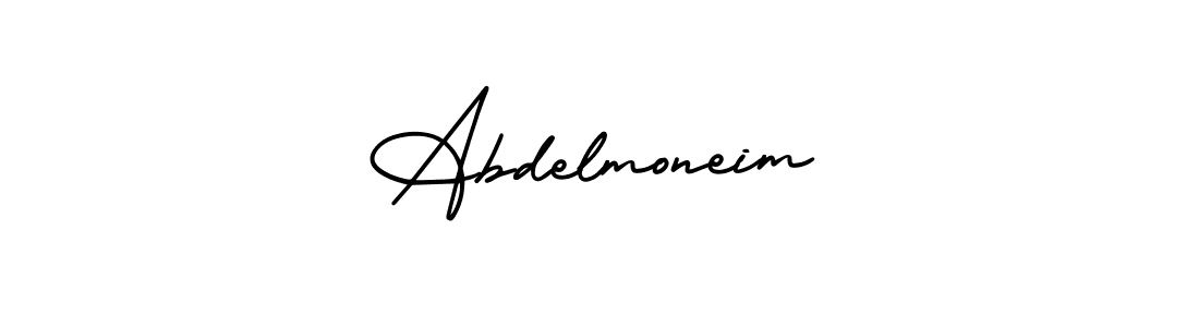 Make a beautiful signature design for name Abdelmoneim. Use this online signature maker to create a handwritten signature for free. Abdelmoneim signature style 3 images and pictures png