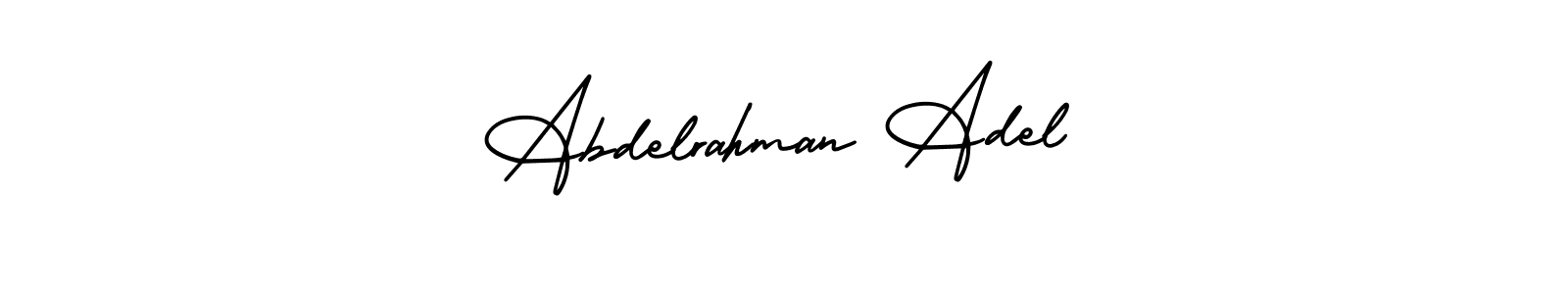 How to make Abdelrahman Adel signature? AmerikaSignatureDemo-Regular is a professional autograph style. Create handwritten signature for Abdelrahman Adel name. Abdelrahman Adel signature style 3 images and pictures png