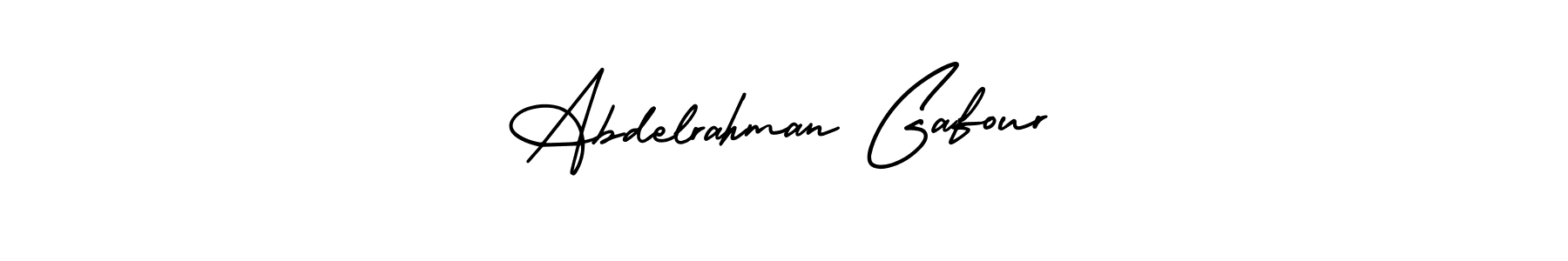 This is the best signature style for the Abdelrahman Gafour name. Also you like these signature font (AmerikaSignatureDemo-Regular). Mix name signature. Abdelrahman Gafour signature style 3 images and pictures png