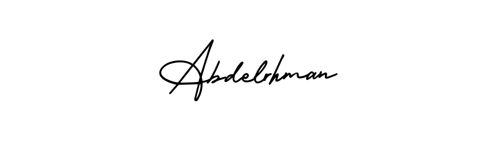 How to make Abdelrhman signature? AmerikaSignatureDemo-Regular is a professional autograph style. Create handwritten signature for Abdelrhman name. Abdelrhman signature style 3 images and pictures png