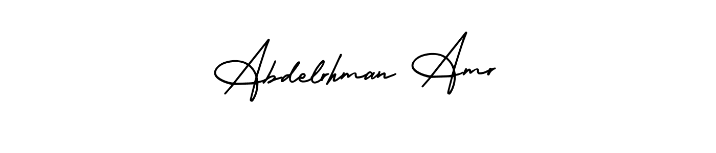 Also we have Abdelrhman Amr name is the best signature style. Create professional handwritten signature collection using AmerikaSignatureDemo-Regular autograph style. Abdelrhman Amr signature style 3 images and pictures png