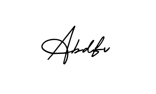 Abdfv stylish signature style. Best Handwritten Sign (AmerikaSignatureDemo-Regular) for my name. Handwritten Signature Collection Ideas for my name Abdfv. Abdfv signature style 3 images and pictures png