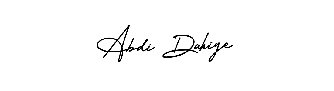 How to make Abdi Dahiye signature? AmerikaSignatureDemo-Regular is a professional autograph style. Create handwritten signature for Abdi Dahiye name. Abdi Dahiye signature style 3 images and pictures png