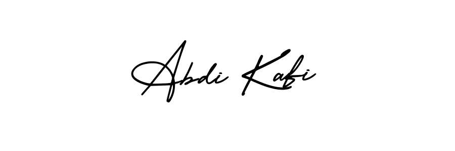 This is the best signature style for the Abdi Kafi name. Also you like these signature font (AmerikaSignatureDemo-Regular). Mix name signature. Abdi Kafi signature style 3 images and pictures png