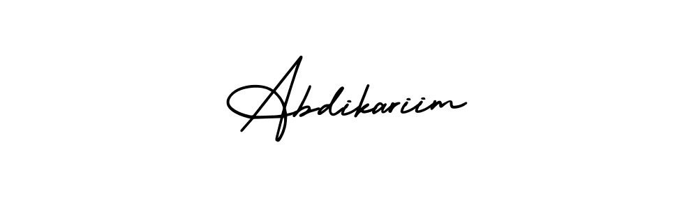 Similarly AmerikaSignatureDemo-Regular is the best handwritten signature design. Signature creator online .You can use it as an online autograph creator for name Abdikariim. Abdikariim signature style 3 images and pictures png