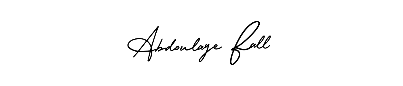 Create a beautiful signature design for name Abdoulaye Fall. With this signature (AmerikaSignatureDemo-Regular) fonts, you can make a handwritten signature for free. Abdoulaye Fall signature style 3 images and pictures png