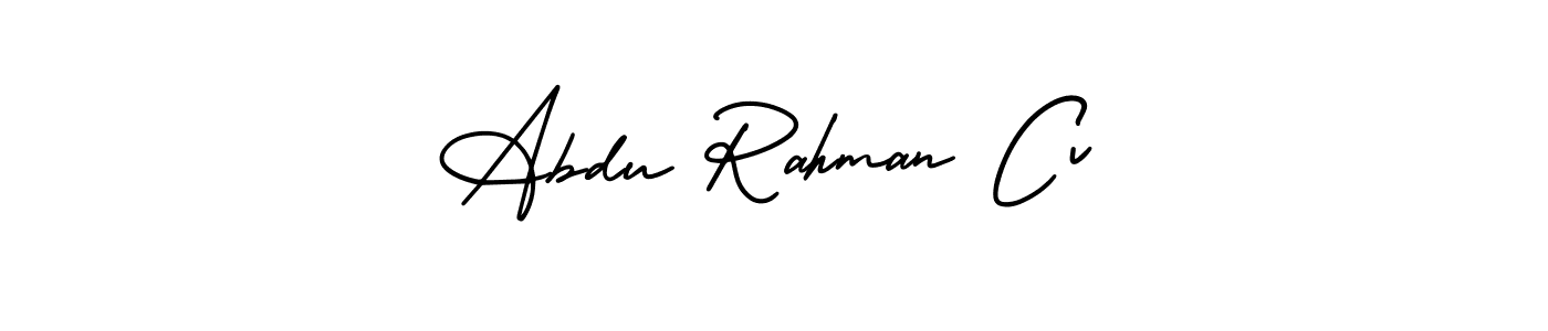 Here are the top 10 professional signature styles for the name Abdu Rahman Cv. These are the best autograph styles you can use for your name. Abdu Rahman Cv signature style 3 images and pictures png