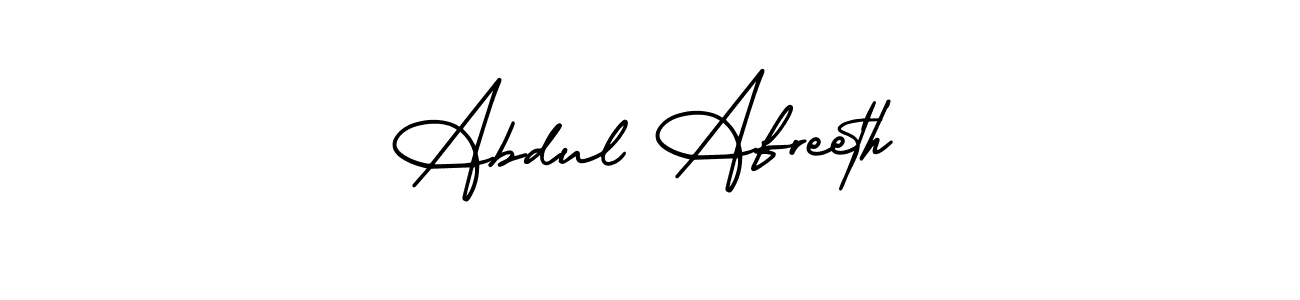 Create a beautiful signature design for name Abdul Afreeth. With this signature (AmerikaSignatureDemo-Regular) fonts, you can make a handwritten signature for free. Abdul Afreeth signature style 3 images and pictures png