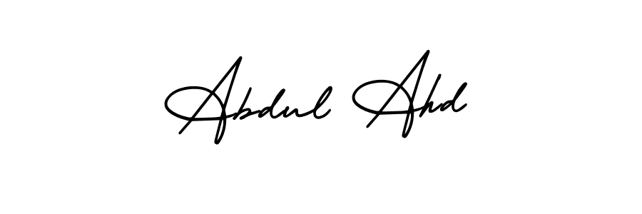 Make a short Abdul Ahd signature style. Manage your documents anywhere anytime using AmerikaSignatureDemo-Regular. Create and add eSignatures, submit forms, share and send files easily. Abdul Ahd signature style 3 images and pictures png