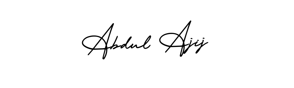 Make a beautiful signature design for name Abdul Ajij. Use this online signature maker to create a handwritten signature for free. Abdul Ajij signature style 3 images and pictures png