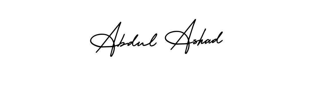 Also You can easily find your signature by using the search form. We will create Abdul Ashad name handwritten signature images for you free of cost using AmerikaSignatureDemo-Regular sign style. Abdul Ashad signature style 3 images and pictures png
