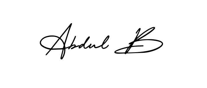 Here are the top 10 professional signature styles for the name Abdul B. These are the best autograph styles you can use for your name. Abdul B signature style 3 images and pictures png