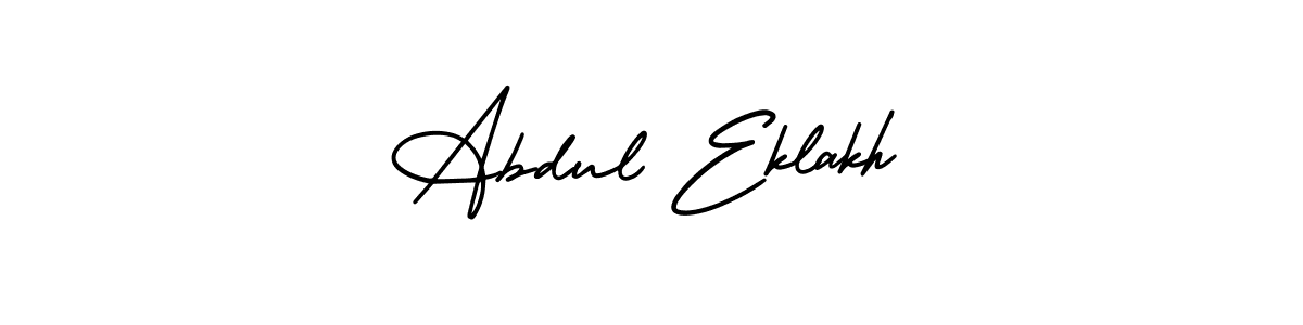 You can use this online signature creator to create a handwritten signature for the name Abdul Eklakh. This is the best online autograph maker. Abdul Eklakh signature style 3 images and pictures png