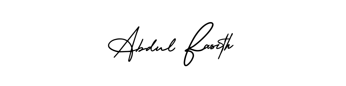 Also You can easily find your signature by using the search form. We will create Abdul Fasith name handwritten signature images for you free of cost using AmerikaSignatureDemo-Regular sign style. Abdul Fasith signature style 3 images and pictures png