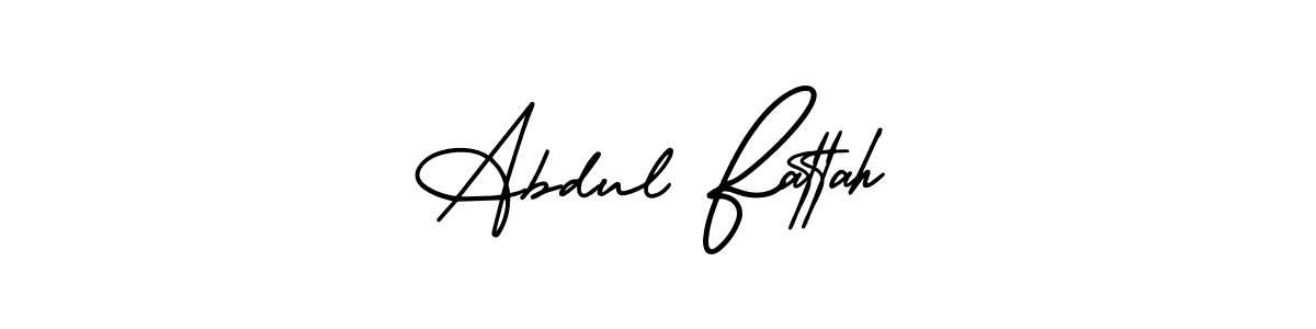 Also You can easily find your signature by using the search form. We will create Abdul Fattah name handwritten signature images for you free of cost using AmerikaSignatureDemo-Regular sign style. Abdul Fattah signature style 3 images and pictures png