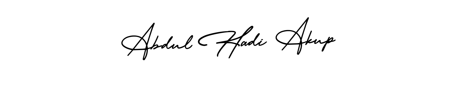 Also we have Abdul Hadi Akup name is the best signature style. Create professional handwritten signature collection using AmerikaSignatureDemo-Regular autograph style. Abdul Hadi Akup signature style 3 images and pictures png