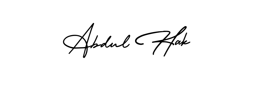 Make a beautiful signature design for name Abdul Hak. Use this online signature maker to create a handwritten signature for free. Abdul Hak signature style 3 images and pictures png