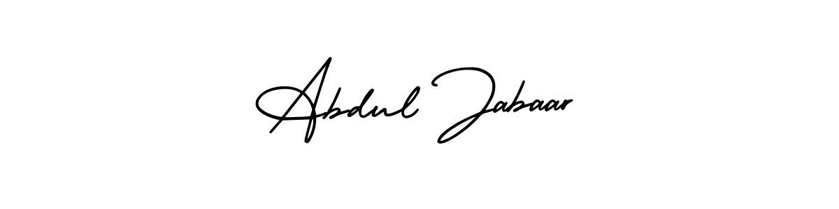 Design your own signature with our free online signature maker. With this signature software, you can create a handwritten (AmerikaSignatureDemo-Regular) signature for name Abdul Jabaar. Abdul Jabaar signature style 3 images and pictures png