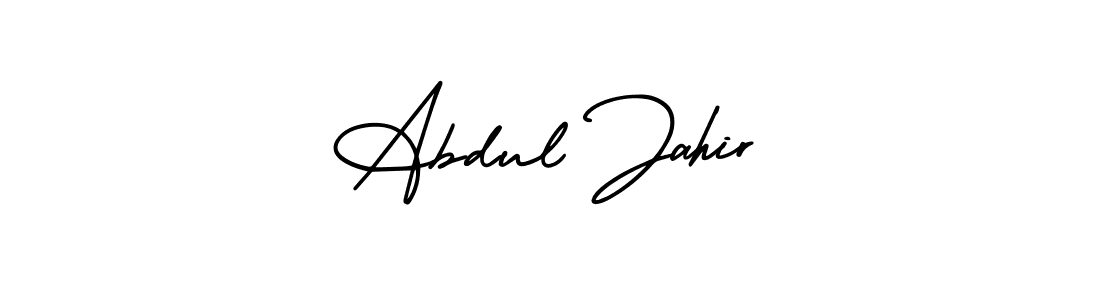 It looks lik you need a new signature style for name Abdul Jahir. Design unique handwritten (AmerikaSignatureDemo-Regular) signature with our free signature maker in just a few clicks. Abdul Jahir signature style 3 images and pictures png