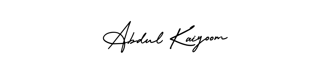 Create a beautiful signature design for name Abdul Kaiyoom. With this signature (AmerikaSignatureDemo-Regular) fonts, you can make a handwritten signature for free. Abdul Kaiyoom signature style 3 images and pictures png