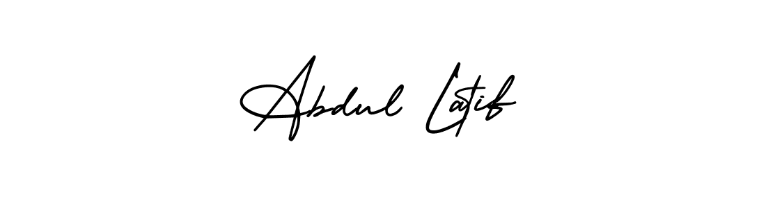 Design your own signature with our free online signature maker. With this signature software, you can create a handwritten (AmerikaSignatureDemo-Regular) signature for name Abdul Latif. Abdul Latif signature style 3 images and pictures png