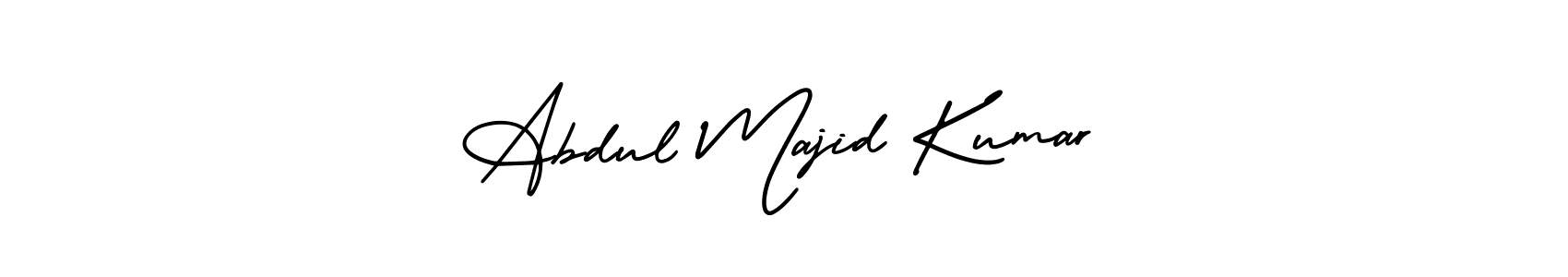 Abdul Majid Kumar stylish signature style. Best Handwritten Sign (AmerikaSignatureDemo-Regular) for my name. Handwritten Signature Collection Ideas for my name Abdul Majid Kumar. Abdul Majid Kumar signature style 3 images and pictures png