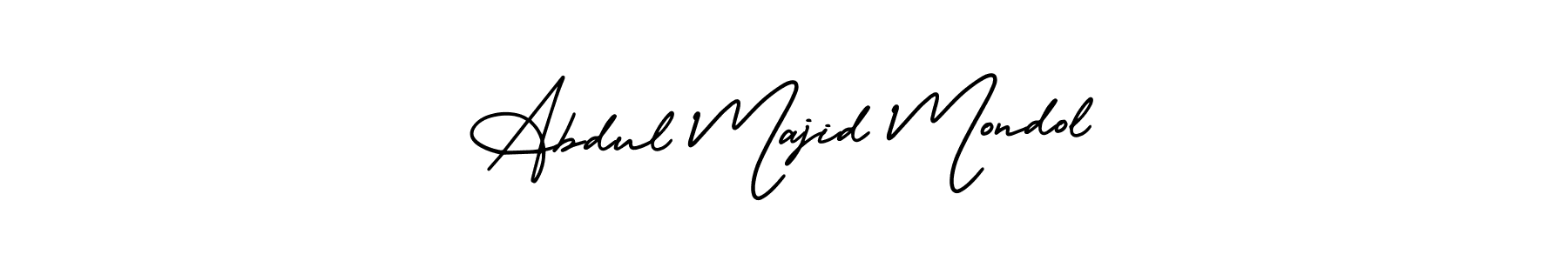 Abdul Majid Mondol stylish signature style. Best Handwritten Sign (AmerikaSignatureDemo-Regular) for my name. Handwritten Signature Collection Ideas for my name Abdul Majid Mondol. Abdul Majid Mondol signature style 3 images and pictures png