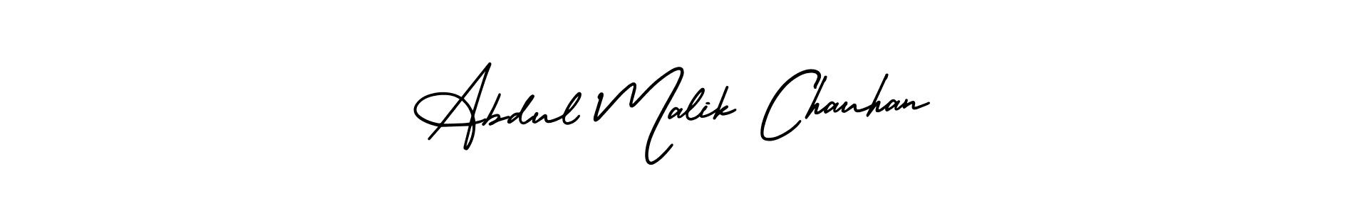 You can use this online signature creator to create a handwritten signature for the name Abdul Malik Chauhan. This is the best online autograph maker. Abdul Malik Chauhan signature style 3 images and pictures png