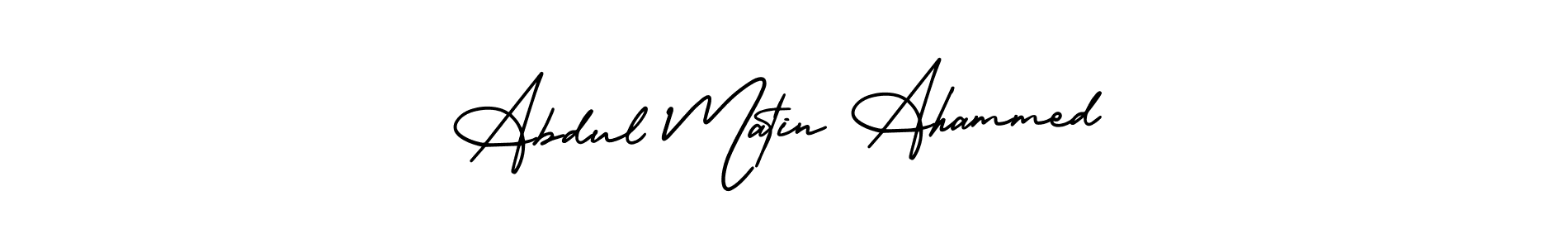 You can use this online signature creator to create a handwritten signature for the name Abdul Matin Ahammed. This is the best online autograph maker. Abdul Matin Ahammed signature style 3 images and pictures png