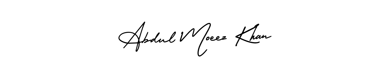 Make a beautiful signature design for name Abdul Moeez Khan. Use this online signature maker to create a handwritten signature for free. Abdul Moeez Khan signature style 3 images and pictures png