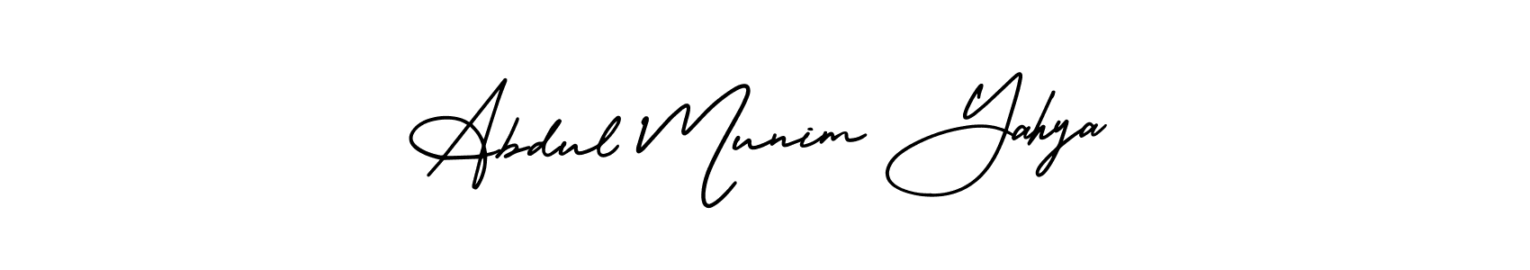 You can use this online signature creator to create a handwritten signature for the name Abdul Munim Yahya. This is the best online autograph maker. Abdul Munim Yahya signature style 3 images and pictures png